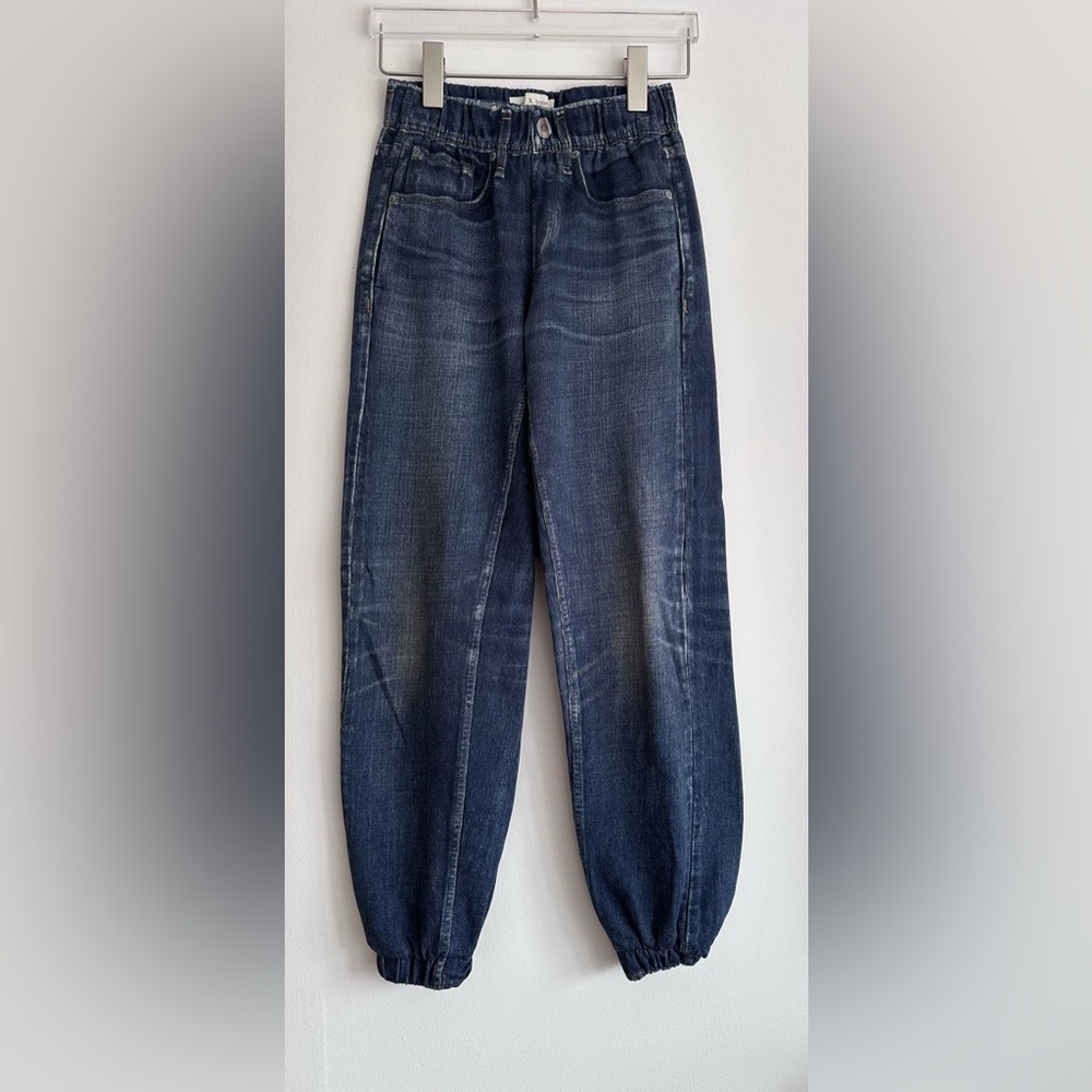 rag & bone Blue Denim Jogger Pants